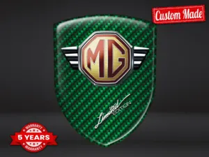 MG Abzeichen Auto Hochwertig Anpassbar Professionell